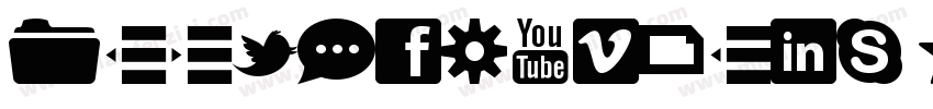 FontefSymbols Regular字体转换